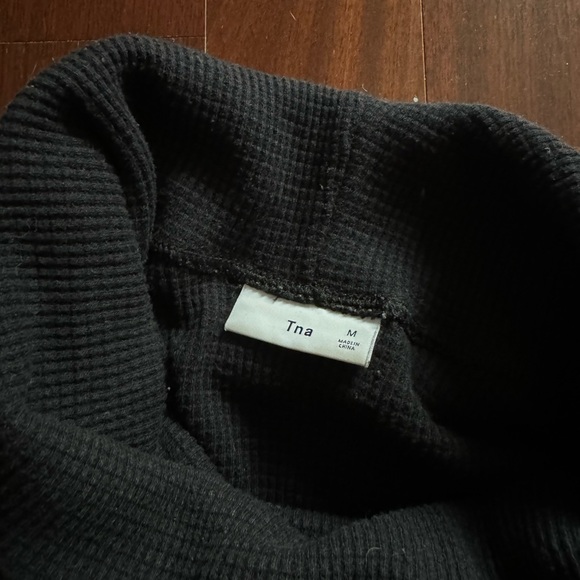 TNA Waffle Turtleneck Sweater - Picture 3 of 3